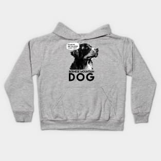 Bernese mountain dog Kids Hoodie